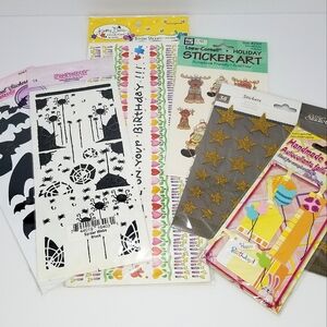 Mixed Holiday Sticker Bundle- Christmas~Birthday~Halloween